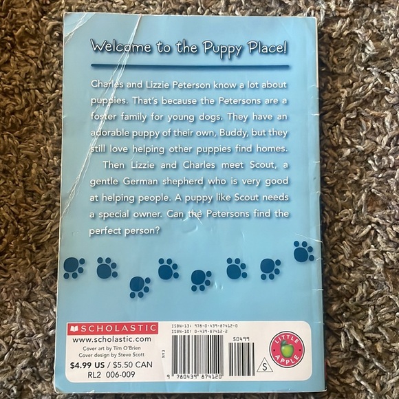 Scholastics Ellen Miles The Puppy Place 7 Book Bundle - Picture 9 of 15